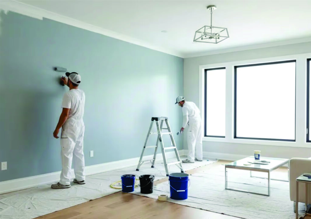 Interior painting services in Marlborough MA