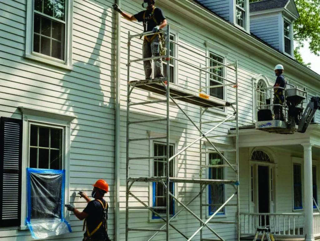 Exterior house painting by JBL Carpentry